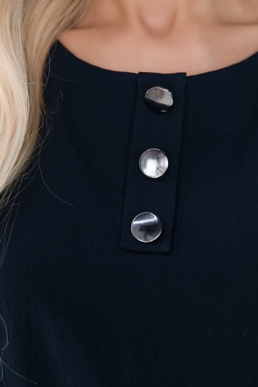 Платье Кайла люкс (синее) П10102