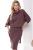 Платье "Антония" (ягодное) П7974