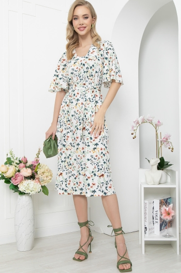 Платье "Натали" (молочное) П5552