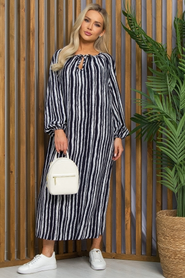 Платье Аура (синее) П13382-10М