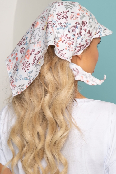 Косынка с козырьком (луговые травы) КК8