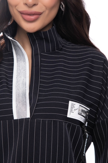 Рубашка "Стиль твоего города" (синяя) Б7514