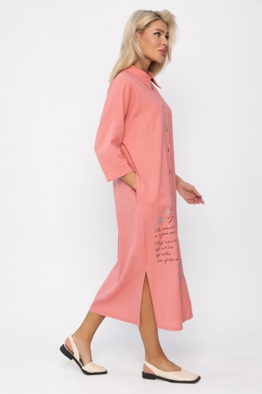 Платье Мирослава (персик) П13701-7М Платье Мирослава (персик) П13701-7М