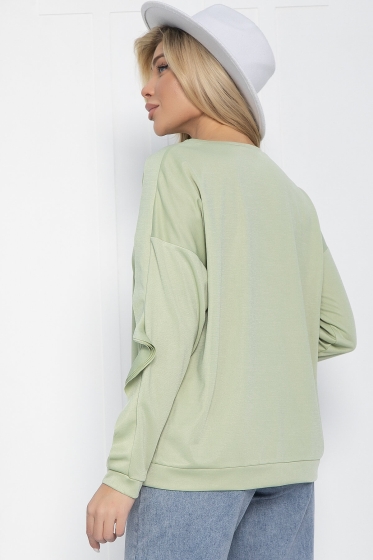 Джемпер Эвелина (оливковый) Б12467-5