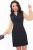 Платье "Стильная классика" (блэк) П3124 Платье "Стильная классика" (блэк) П3124