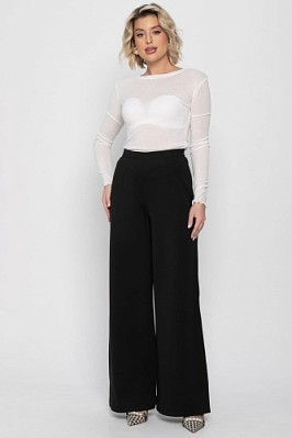 Брюки трикотажные Жанин (черные) Б14978-10М