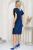 Платье Элиза (синий металик) П12186-36 Платье Элиза (синий металик) П12186-36