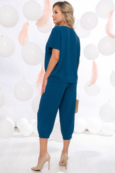 Костюм "Ритм жизни" (индиго) К5468