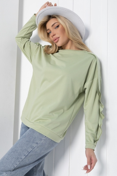 Джемпер Эвелина (оливковый) Б12467-5