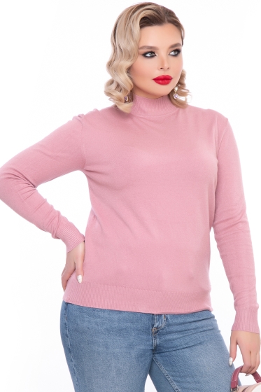 Водолазка "Весенняя история" (розовый лепесток) Б3202