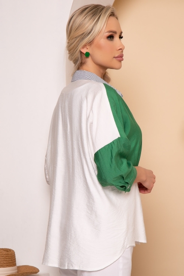 Блуза "Венеция" (грин) Б3788