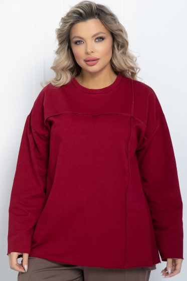 Свитшот Эспен (бордовый) Б11888 Свитшот Эспен (бордовый) Б11888