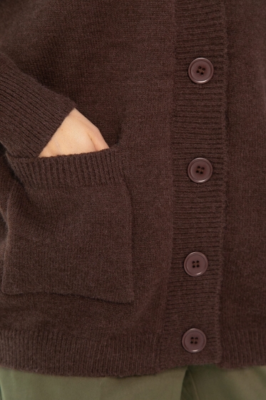 Кардиган Абелия (шоколад) Б14234-20М