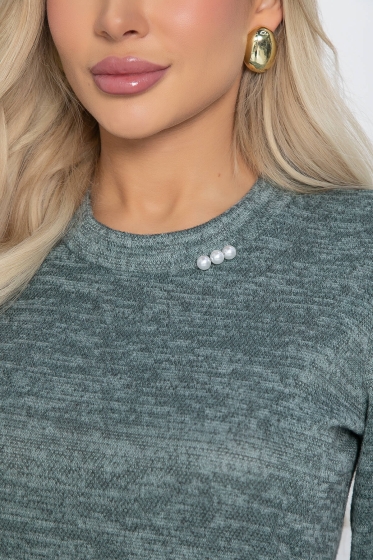 Джемпер Сатина (мята) Б12539-8 Джемпер Сатина (мята) Б12539-8