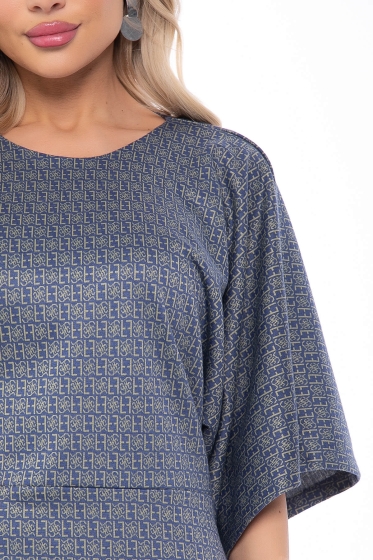 Платье "Наоми" (джинс) П9003