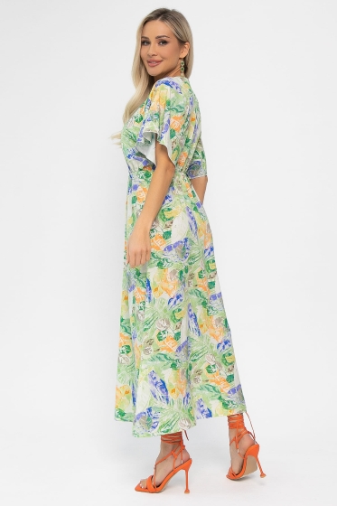 Платье Летнее настроение (зеленое) П13727-7М Платье Летнее настроение (зеленое) П13727-7М
