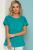 Блуза "Красотка" (зеленое море) Б3535 Блуза "Красотка" (зеленое море) Б3535