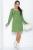 Платье Актуальный силуэт (зеленое) П11984 Платье Актуальный силуэт (зеленое) П11984
