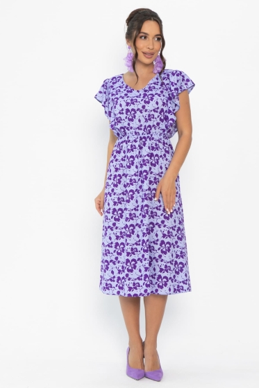 Платье Айлана (голубое) П13932-35М