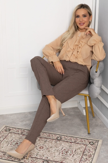 Брюки Адриатика (капучино) Б13525-19М