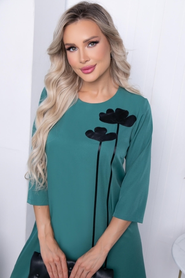 Платье "Мэйси" (грин) П7144