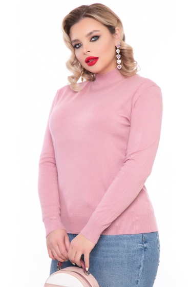 Водолазка "Весенняя история" (розовый лепесток) Б3202