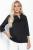 Блуза Мэрит (черная) Б11149 Блуза Мэрит (черная) Б11149