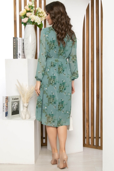 Платье "Волшебная история" (олива) П5205