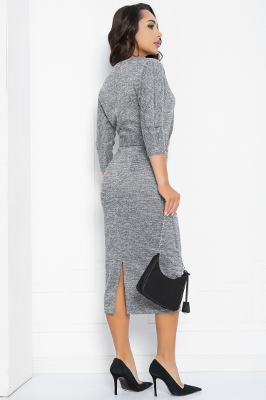 Платье Эврика (серое) П12343-10