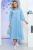 Платье "Индира" (голубое) П5546 Платье "Индира" (голубое) П5546