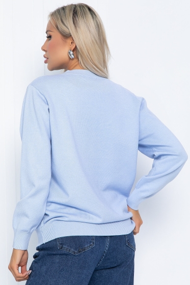 Джемпер Кристина (голубой) Б12521-4