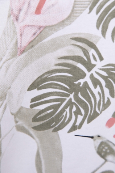 Футболка Тропический сад (белая) Б8718